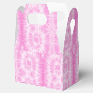 Caja Para Regalos Tiedye Pink Spiral Hippie Tye Dye