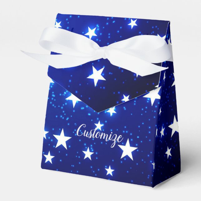 Caja Para Regalos Tienda Blue Stargazer (Front Side)