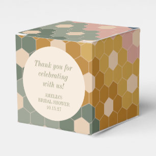 Caja Para Regalos Tierra Boho Vintage Personalizado Agradecimiento d
