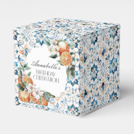 Caja Para Regalos Tile Tile Italiano Toscana Fiesta de Cumpleaños Fa