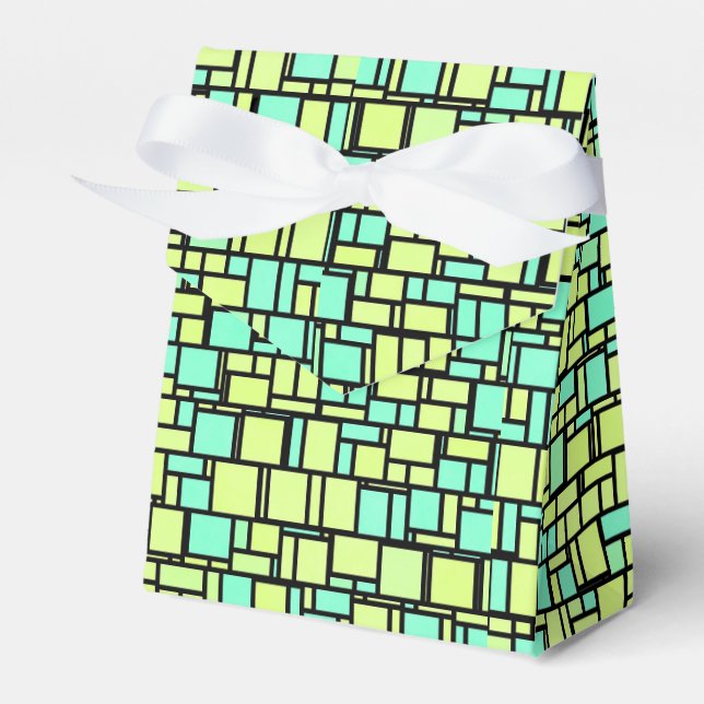 Caja Para Regalos Tíles verdes (Front Side)