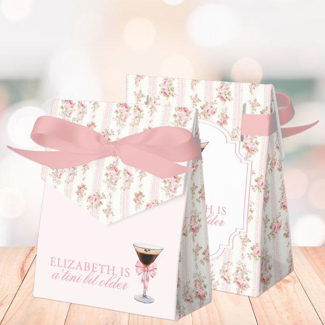 Caja Para Regalos 'Tini Bit Older Espresso Martini Coquette Cumpleañ (Subido por el creador)