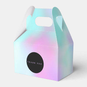 Caja Para Regalos Tinta líquida en negrita mármol rosa colorido cara