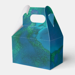 Caja Para Regalos Tinta Viva Brillante Salpicadura
