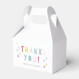 Caja Para Regalos Tipo de Confeti Colorido