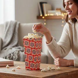 Caja Para Regalos Tipografía de Holly Jolly Navidades Retro