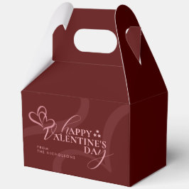 Caja Para Regalos Tipografía elegante minimalista moderna día de San