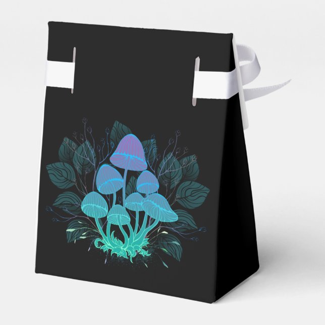 Caja Para Regalos Toadstools en Bushes (Reverso)
