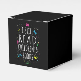 Caja Para Regalos Todavía leo libros para niños