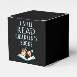 Caja Para Regalos Todavía leo libros para niños II