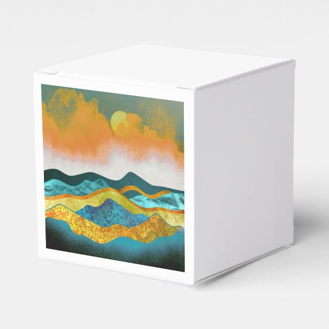 Caja Para Regalos Tormenta de lluvia (Costado Anverso)