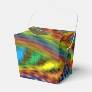 Caja Para Regalos Tornado del arco iris