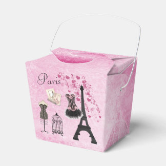 Caja Para Regalos Torre Eiffel de la Moda de París