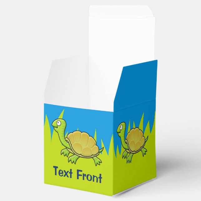 Caja Para Regalos Tortuga personalizado (Abierto)