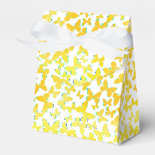Caja Para Regalos Toss de mariposa (amarillo)
