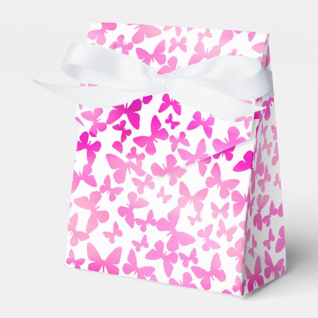 Caja Para Regalos Toss de mariposa (rosa) (Front Side)