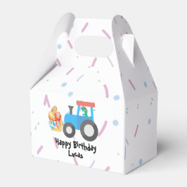 Caja Para Regalos Tractor de huevo de huevo lindo Camión Niño de cum