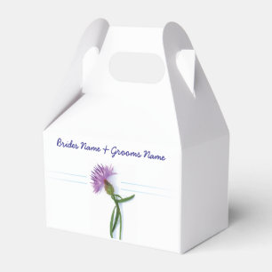 Caja Para Regalos Tradicional escocés y Boda celta Thistle