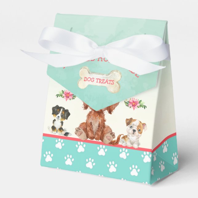 Caja Para Regalos Tratamientos caseros de perros con pipa (Front Side)