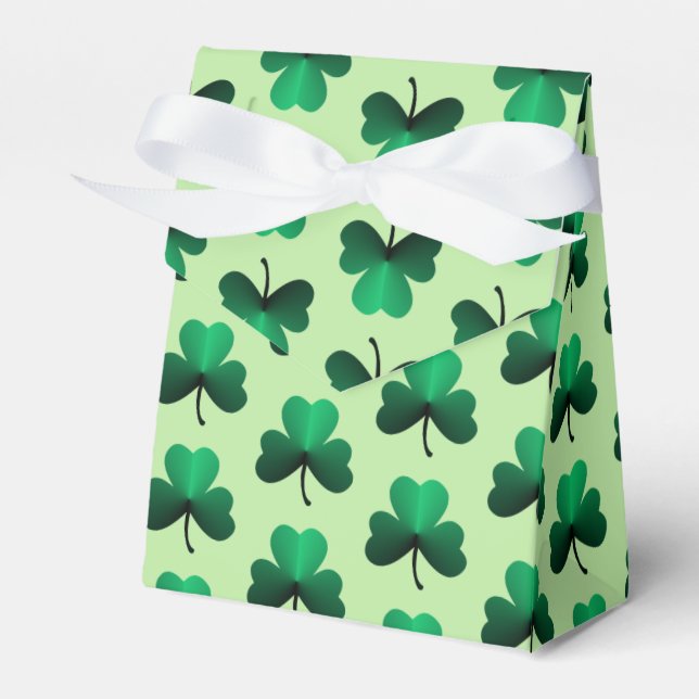 Caja Para Regalos Trébol de la suerte (Front Side)
