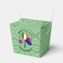 Trébol personalizado australiano irlandés american