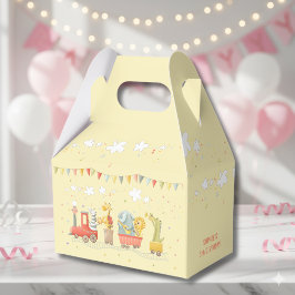 Caja Para Regalos Tren musical para los niños de animales salvajes