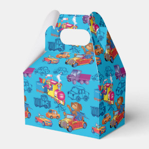 Caja Para Regalos tren y auto para el niño