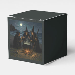 Caja Para Regalos Tres brujas producen Cauldron Full Moon Beach