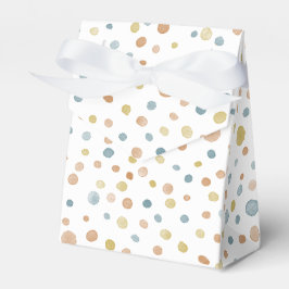 Caja Para Regalos Trey Confetti Watercolor Dots Favor Box