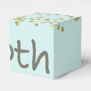 Caja Para Regalos trigésimo Confeti del cumpleaños