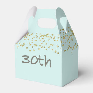 Caja Para Regalos trigésimo Confeti del cumpleaños
