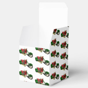 Caja Para Regalos Trike de Santa Claus