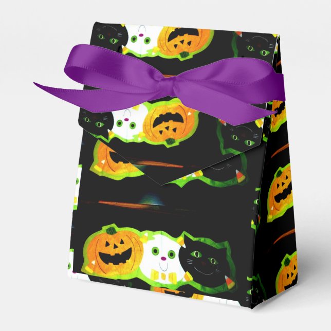 Caja Para Regalos Trío de Halloween (Front Side)