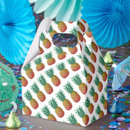 Caja Para Regalos Tropical party with retro pineapple