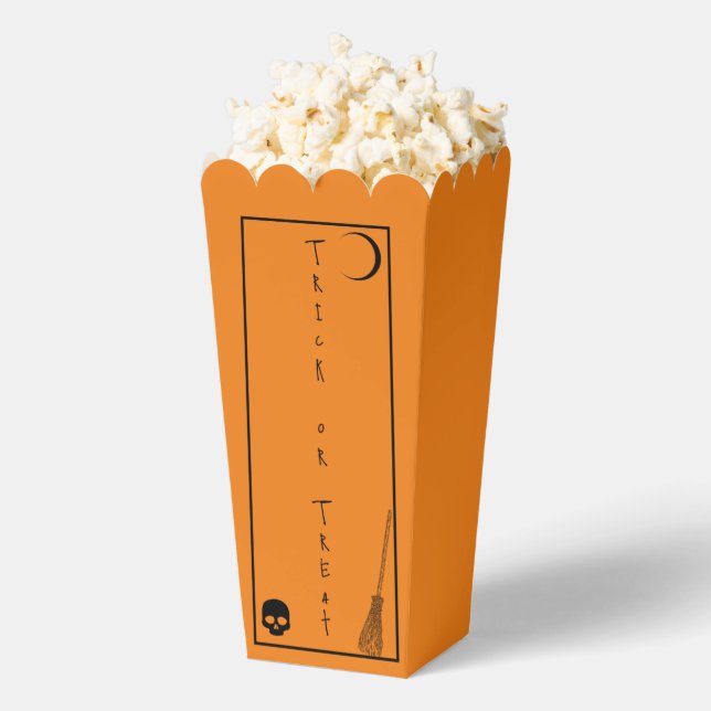 Caja Para Regalos Truco o truco de Halloween (apareció)