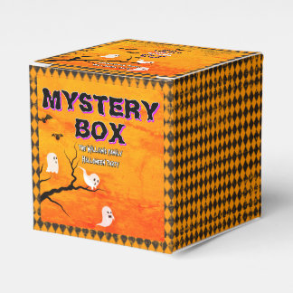 Caja Para Regalos Trucos de fantasmas vintage para fiestas de Hallow