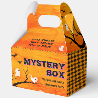 Caja Para Regalos Trucos de Golosinas Antiguos de Halloween Misterio