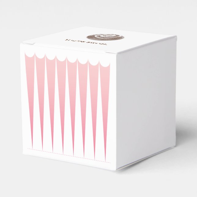 Caja Para Regalos Trufa de chocolate dulce (Costado Anverso)