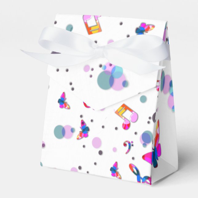 Caja Para Regalos Trump Section Blue Music (Front Side)