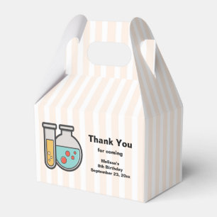 Caja Para Regalos Tubo de prueba de química y cumpleaños del vaso