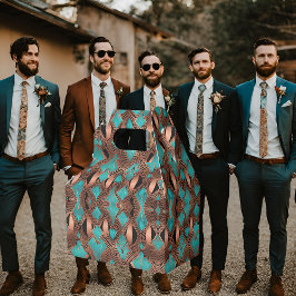 Caja Para Regalos Turquesa y cobre