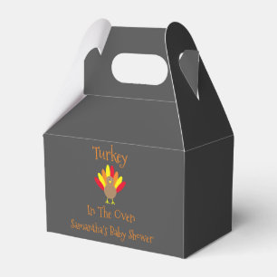 Caja Para Regalos Turquía En El Horno