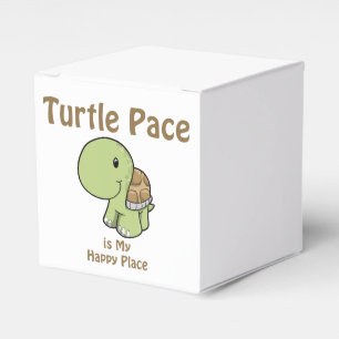 Caja Para Regalos Turtle Pace es mi lugar feliz