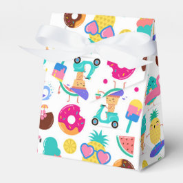 Caja Para Regalos Tutti Fruitti Golosinas Helado de Frutas de Verano