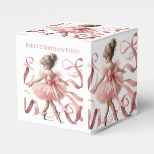Caja Para Regalos Tutu Cute Fiesta de cumpleaños de Ballerina enca