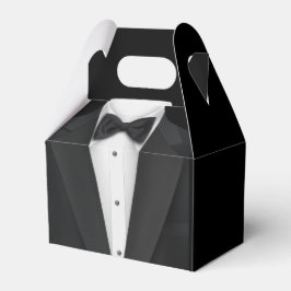 Caja Para Regalos Tuxedo negro