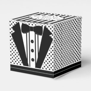Caja Para Regalos Tuxedo negro - Pequeña plaza