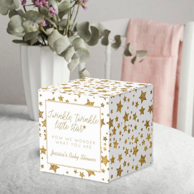 Caja Para Regalos Twink, Twinkle Little Star Baby Shower (Subido por el creador)