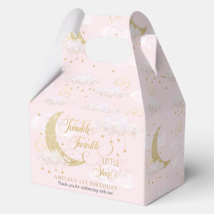 Caja Para Regalos Twinkle Estrella Pequeña Pastel Rosa Un primer cum