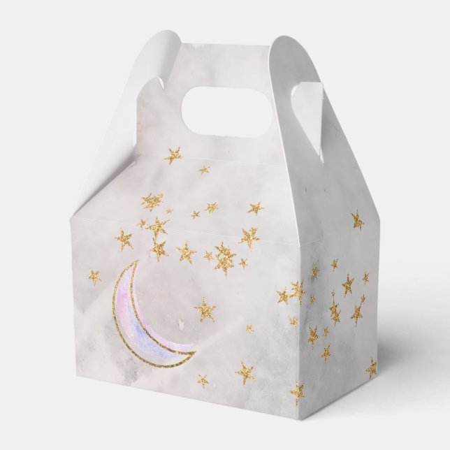 Caja Para Regalos Twinkle Little Star Favor Box Over The Moon Gift (Front Side)